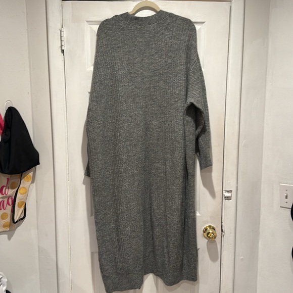 H&M Long Cardigan ; Size XXL ; Color Grey - Picture 6 of 8